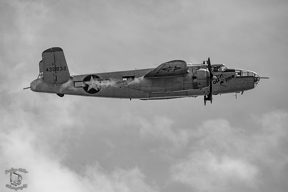 B-25 Bomber Take-Off Time