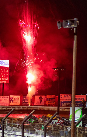 Fireworks at the Grove