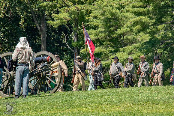 The Confederate Line