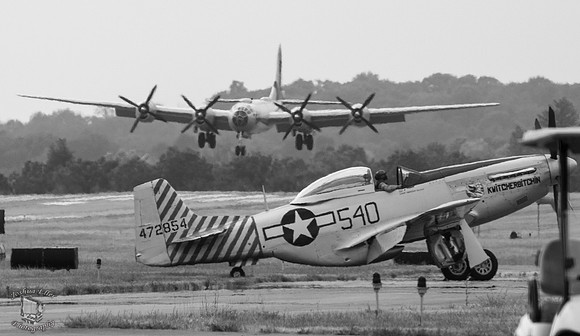 B-29 & P-51