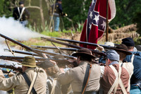 Confederate line