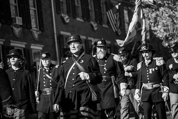 Union Troops in Gettysburg