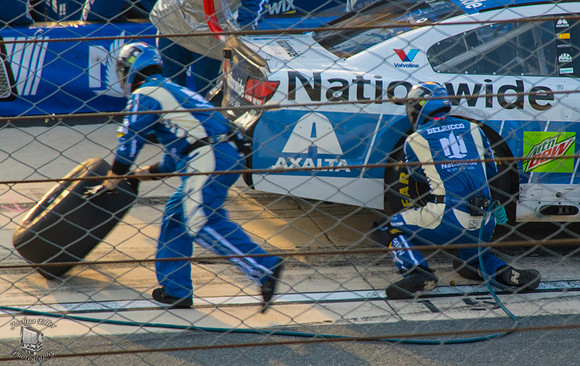 Dale Jr Pit Stop