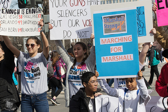 Marching for Marshall