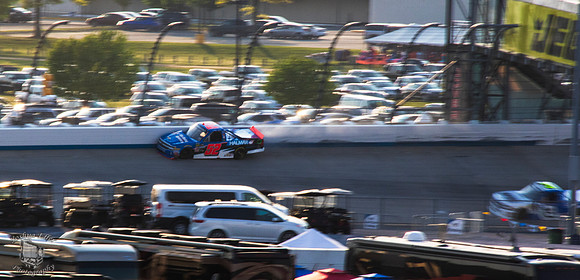 Stewart Friesen Crash