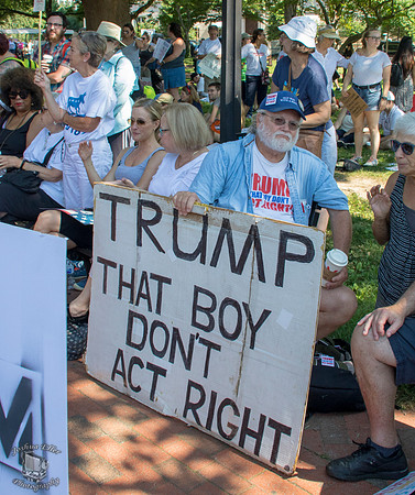 Old Guy with Sign