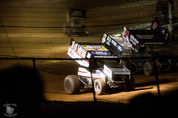 Tony Stewart and Cale Conley