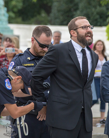 Arrests at the Supreme Court