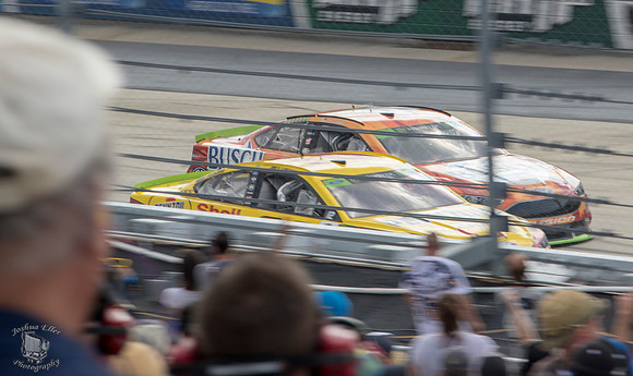 Harvick & Logano