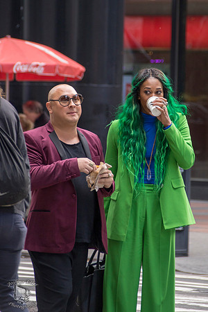 Green and Purple