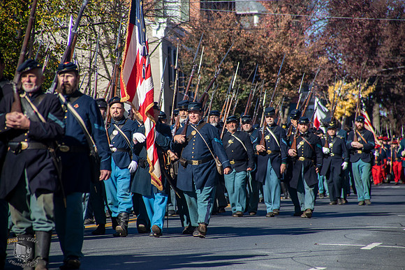 Union Troops in Gettysburg