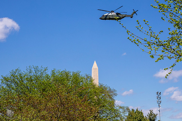 Marine One Returning