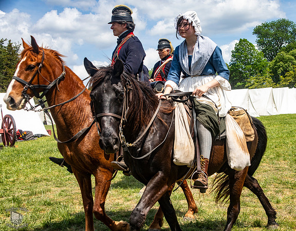 Riding in Camp